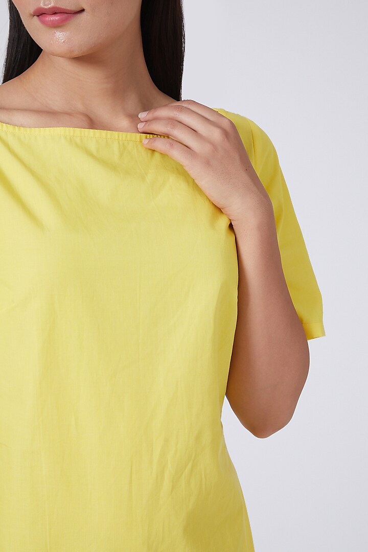 Yellow Boxy Dress