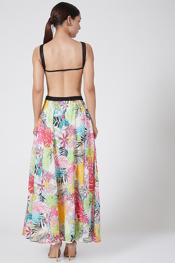 Multi Colored Skirt Set