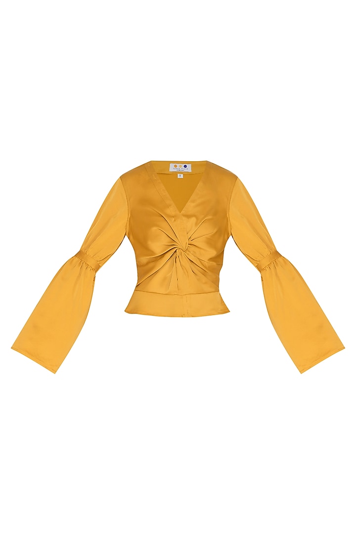Ochre Twisted Top