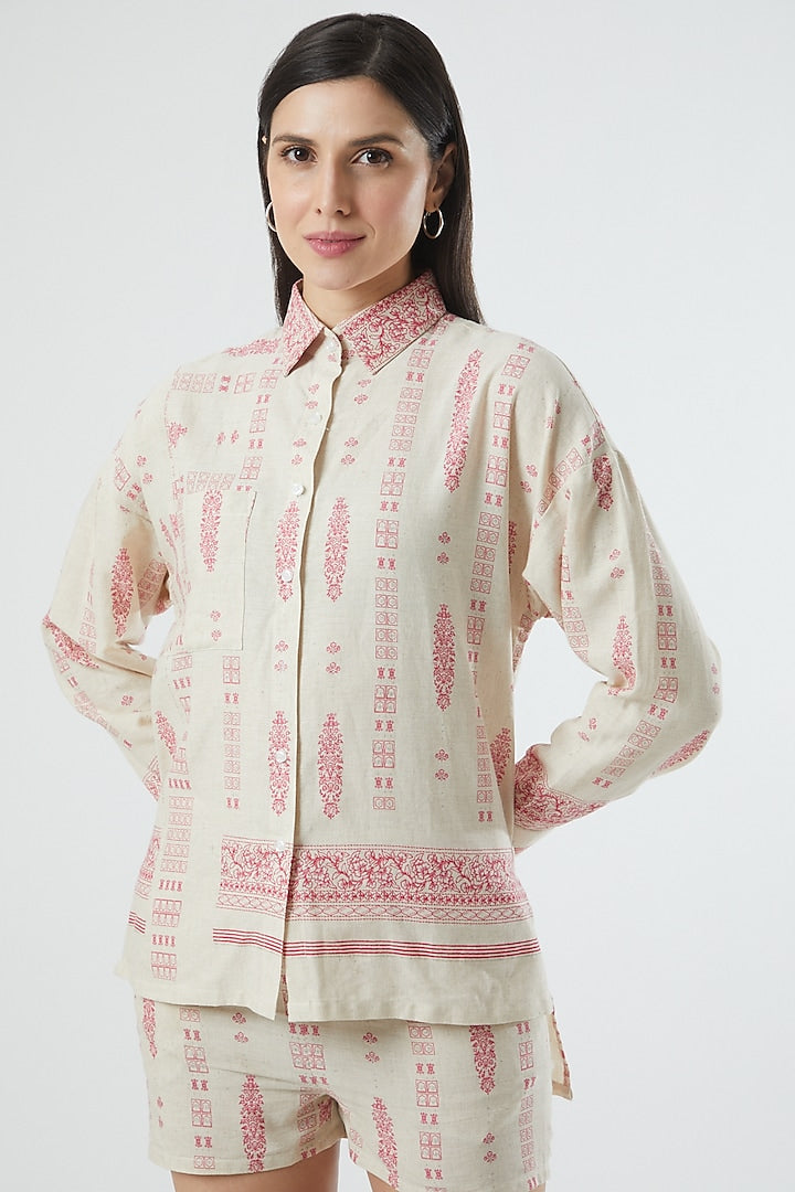 Women Beige Shirts