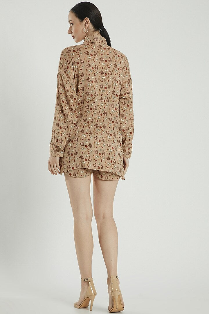 Linen Printed Shirt 